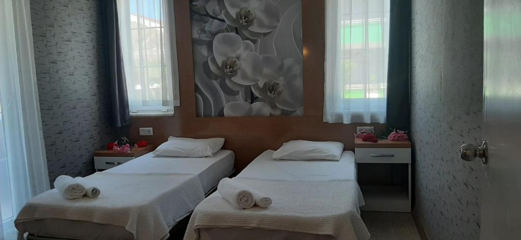 Postel nebo postele na pokoji v ubytování Anita Kemer Noch Hotel - All Inclusive