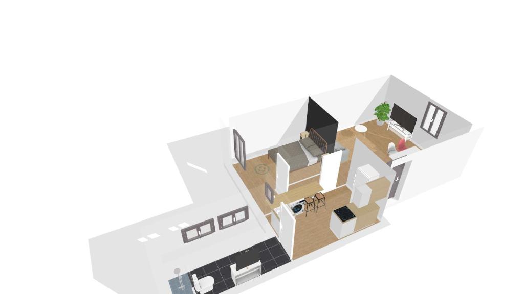 Le Red St Léon : Lit Queen Size * WIFI * Idéal Couple - 1