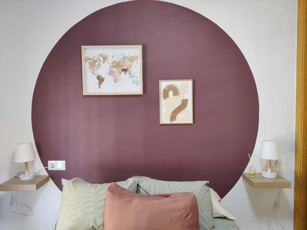 Postel nebo postele na pokoji v ubytování Precioso apartamento con piscina cerca de la playa TORROX COSTA