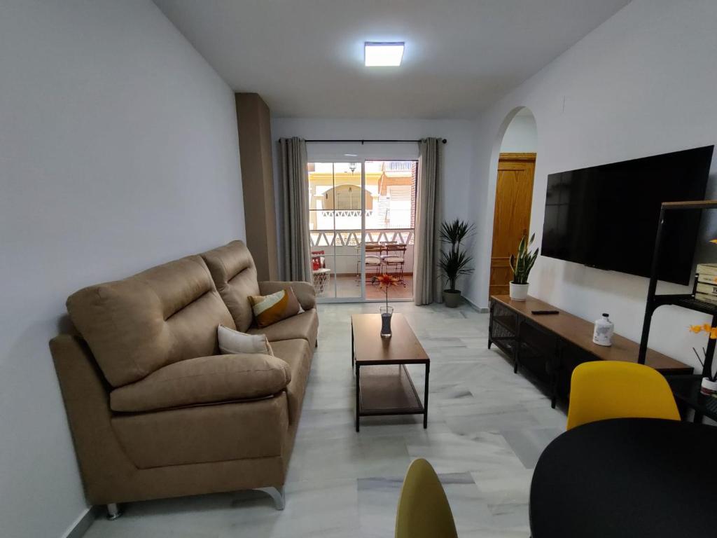 Posezení v ubytování Precioso apartamento con piscina cerca de la playa TORROX COSTA