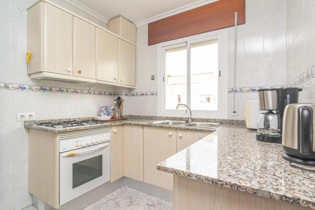 Kuchyň nebo kuchyňský kout v ubytování Casa Manolo