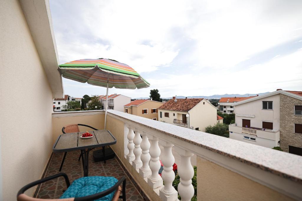 Un balcón o terraza de Apartments Veronika