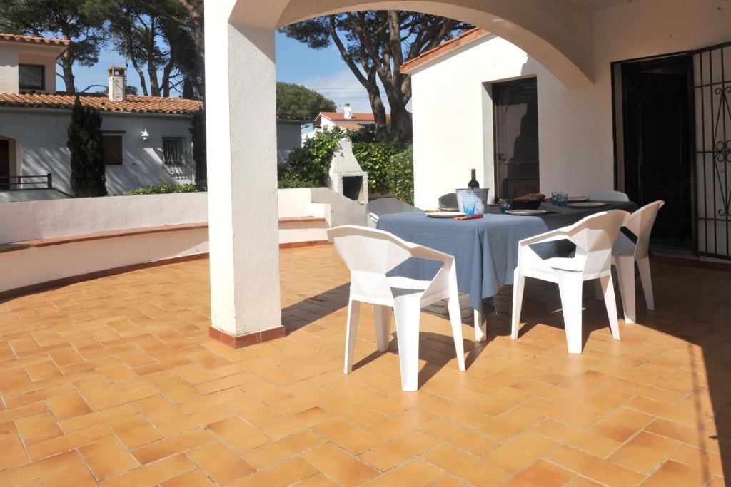 Patio alebo iná vonkajšia časť ubytovania GILBERTO