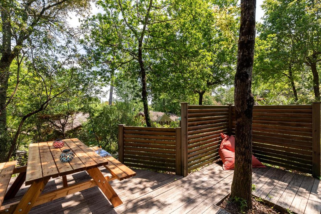 Fotografie z fotogalerie ubytování Village Nature et Océan à côté de la plage avec piscine et jacuzzi v destinaci Messanges