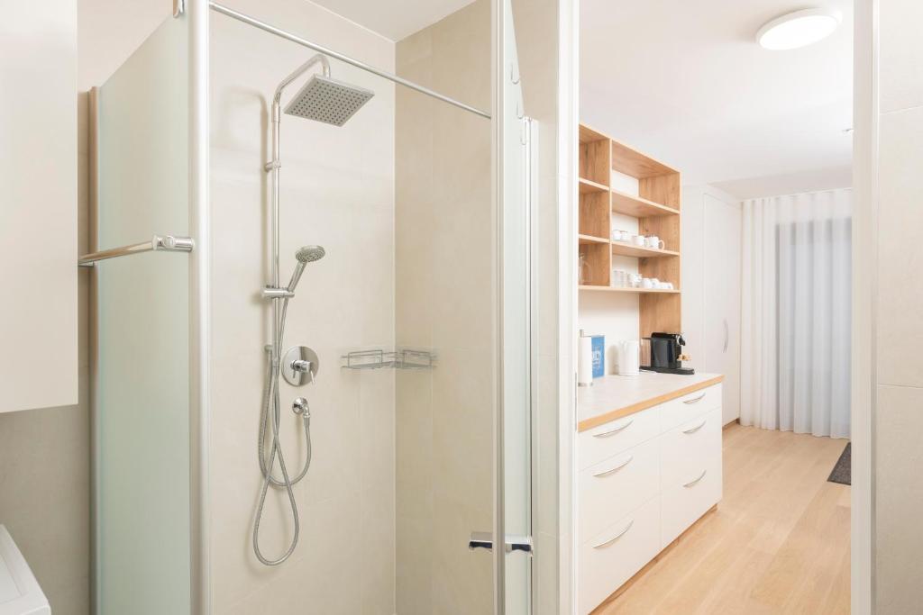 A bathroom at Cozy Ottakring