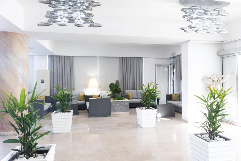 Posezení v ubytování Vrissaki Hotel Apartments