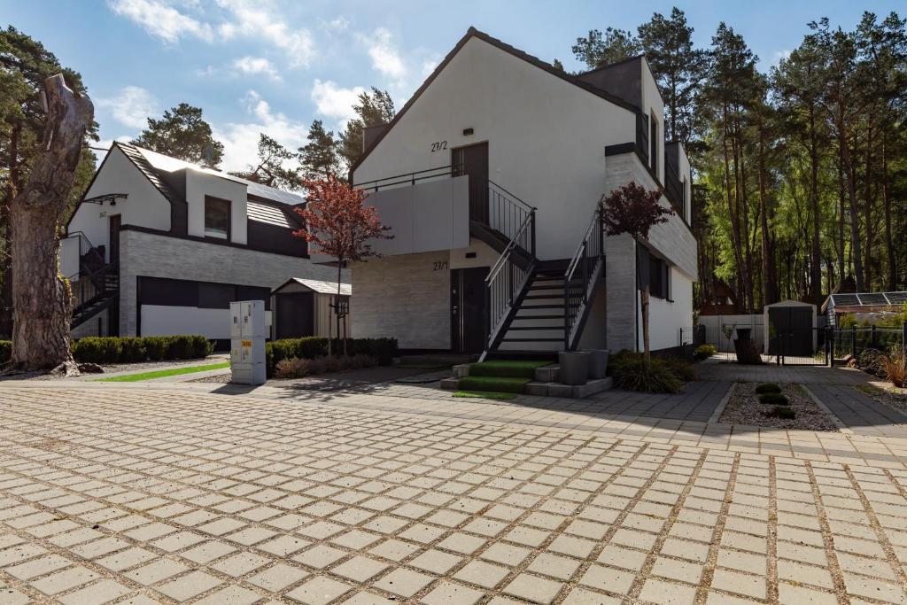 Budova, kde se apartmán nachází