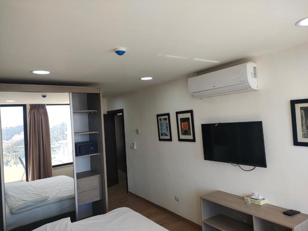 TV a/nebo společenská místnost v ubytování Sindyan Resort