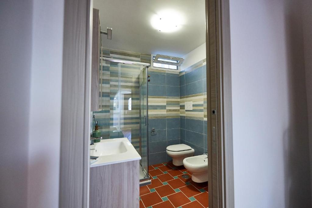 Kúpeľňa v ubytovaní A casa di Emma