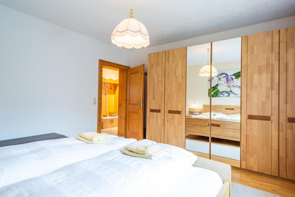 Postel nebo postele na pokoji v ubytování Apartment Weberhäusl