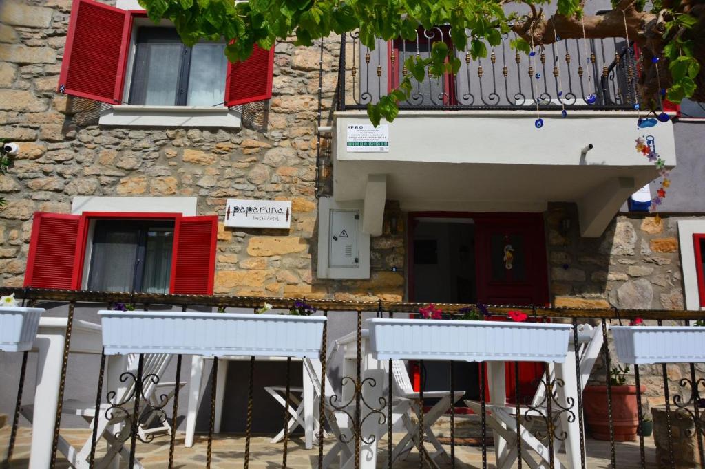 Balkón nebo terasa v ubytování Paparuna Butik Hotel