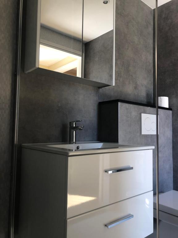 Kuchyň nebo kuchyňský kout v ubytování Apartment " PENSCH "