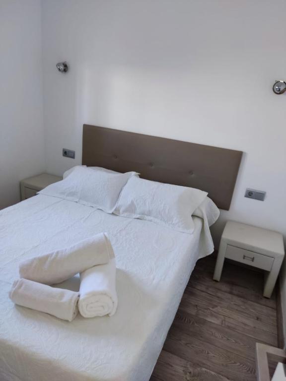 Posteľ alebo postele v izbe v ubytovaní Casita del Molino