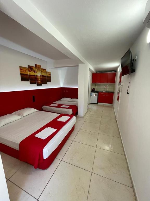 A bed or beds in a room at Royal Palace