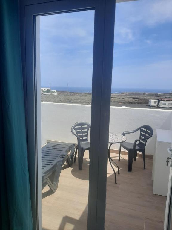 A balcony or terrace at Las vistas