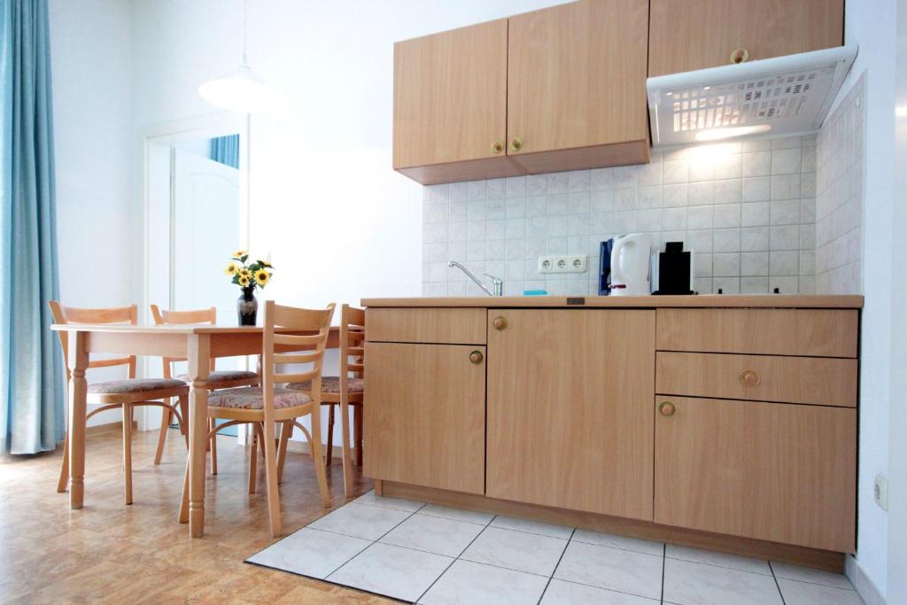Kuchyň nebo kuchyňský kout v ubytování Villa Hans by Rujana