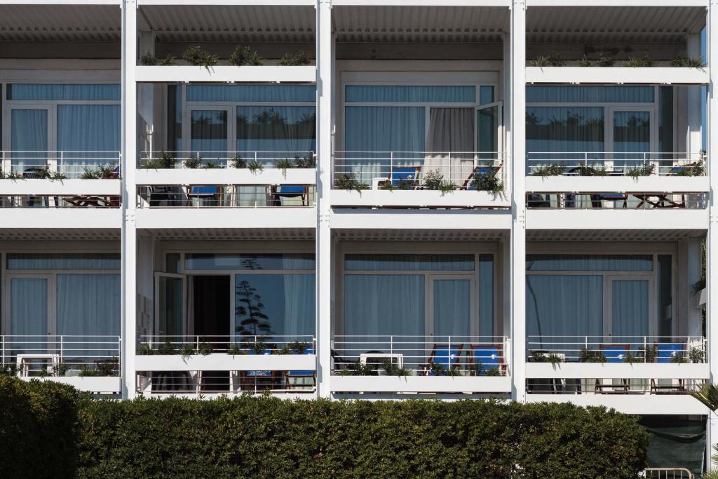 Balkón nebo terasa v ubytování Hotel La Conchiglia