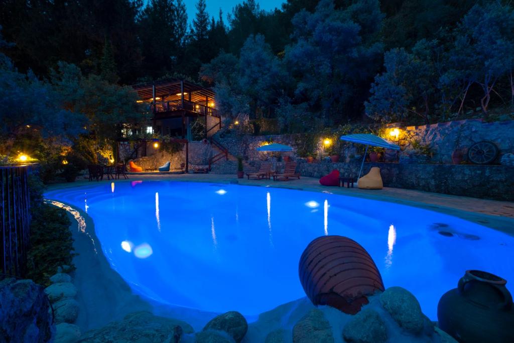 The swimming pool at or close to Watermill Villa & Hotel Faralya
