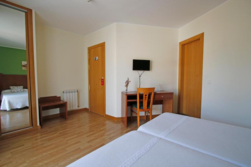 TV a/nebo společenská místnost v ubytování Villa de Colunga