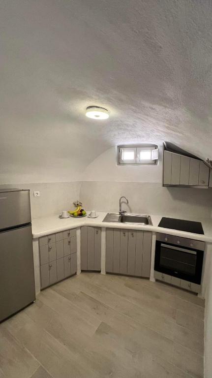 Kuchyň nebo kuchyňský kout v ubytování Lamar Cave house