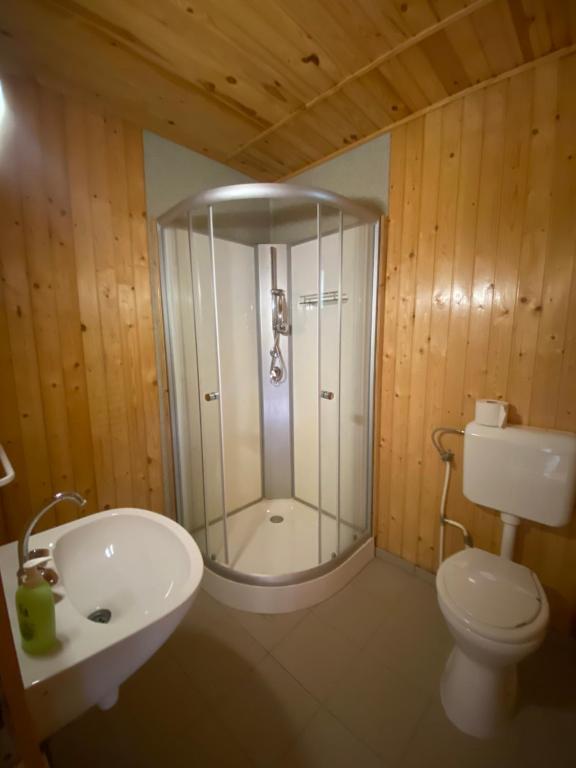 Kúpeľňa v ubytovaní Ambiente