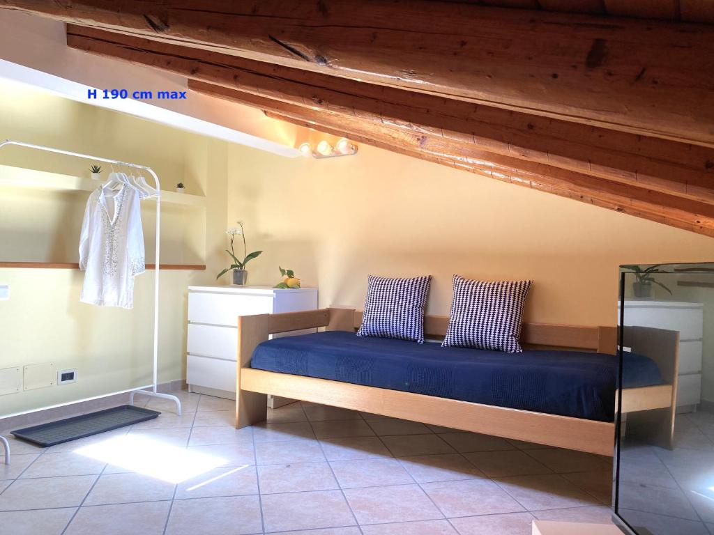 Postel nebo postele na pokoji v ubytování Torre Archirafi Vacanze