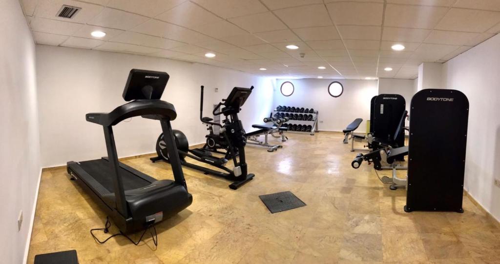 Fitness centrum a/nebo fitness zařízení v ubytování Playas de Liencres - Hotel & Apartamentos