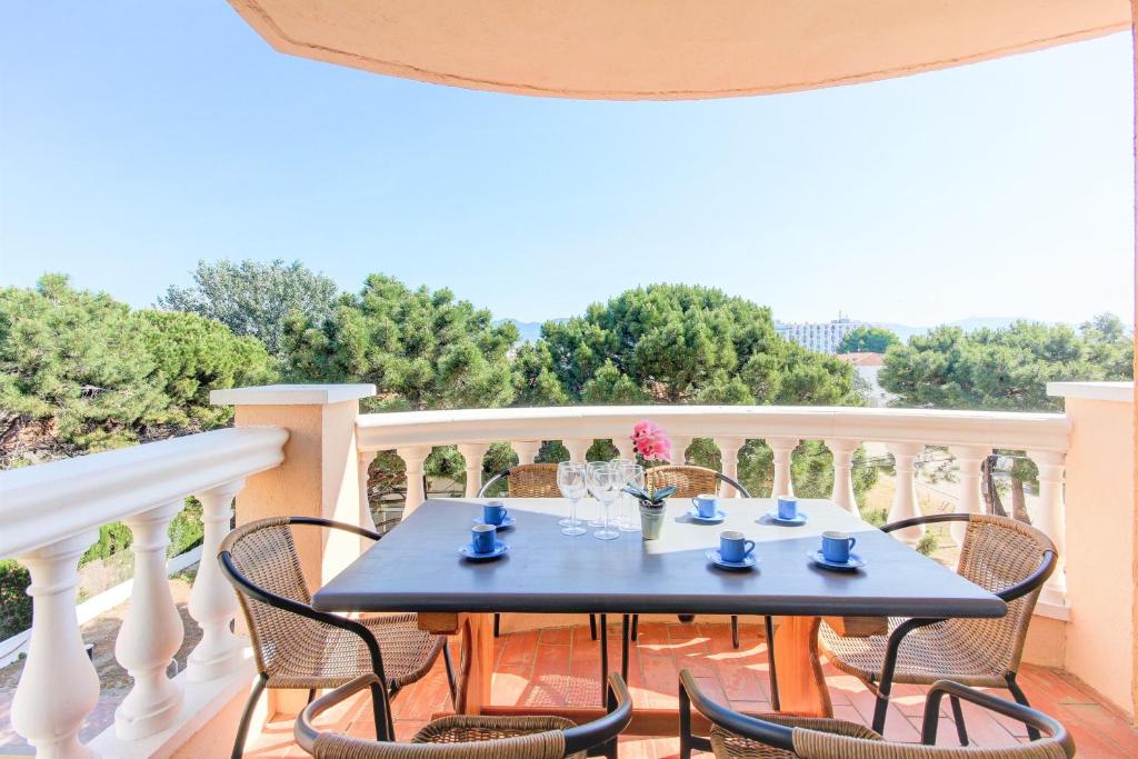 Balkón alebo terasa v ubytovaní Gran Reserva Mar 27 Empuriabrava - Immo Barneda
