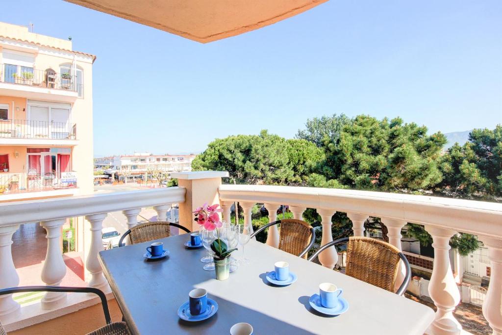 Balkón alebo terasa v ubytovaní Gran Reserva Mar 27 Empuriabrava - Immo Barneda