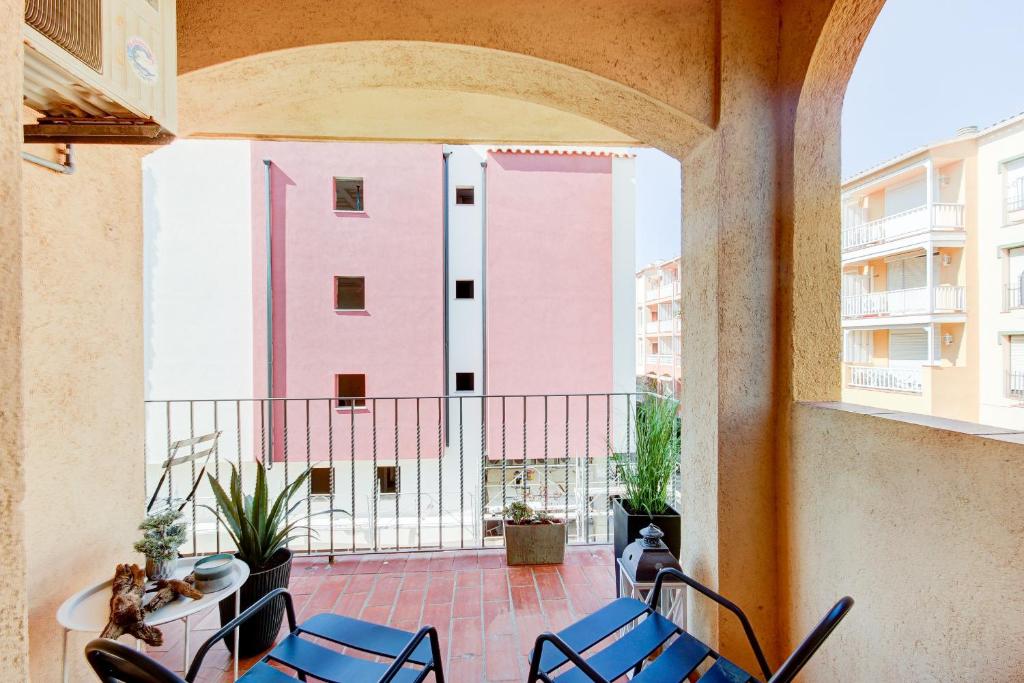Balkón alebo terasa v ubytovaní Gran Reserva Mar 27 Empuriabrava - Immo Barneda
