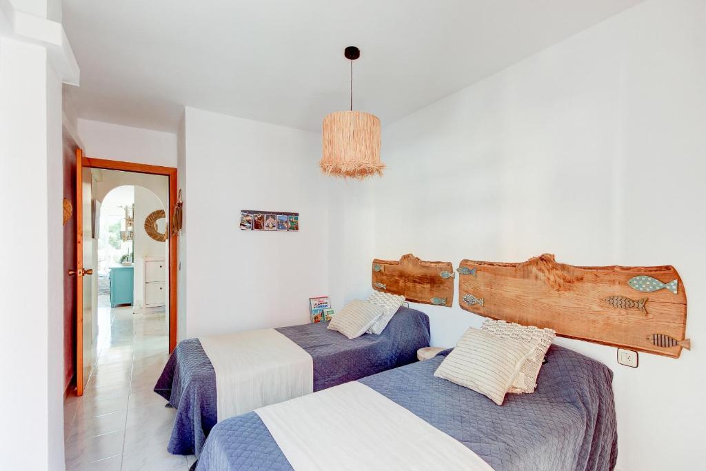Posteľ alebo postele v izbe v ubytovaní Gran Reserva Mar 27 Empuriabrava - Immo Barneda