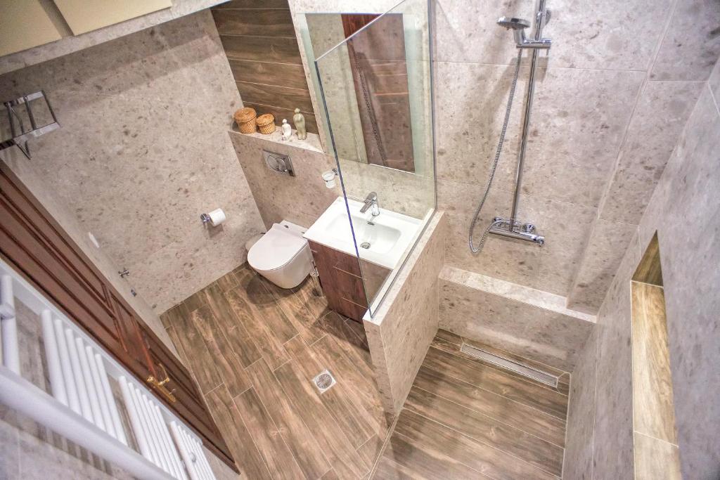 Koupelna v ubytování LP Luxury Suite - Old Town Xanthi