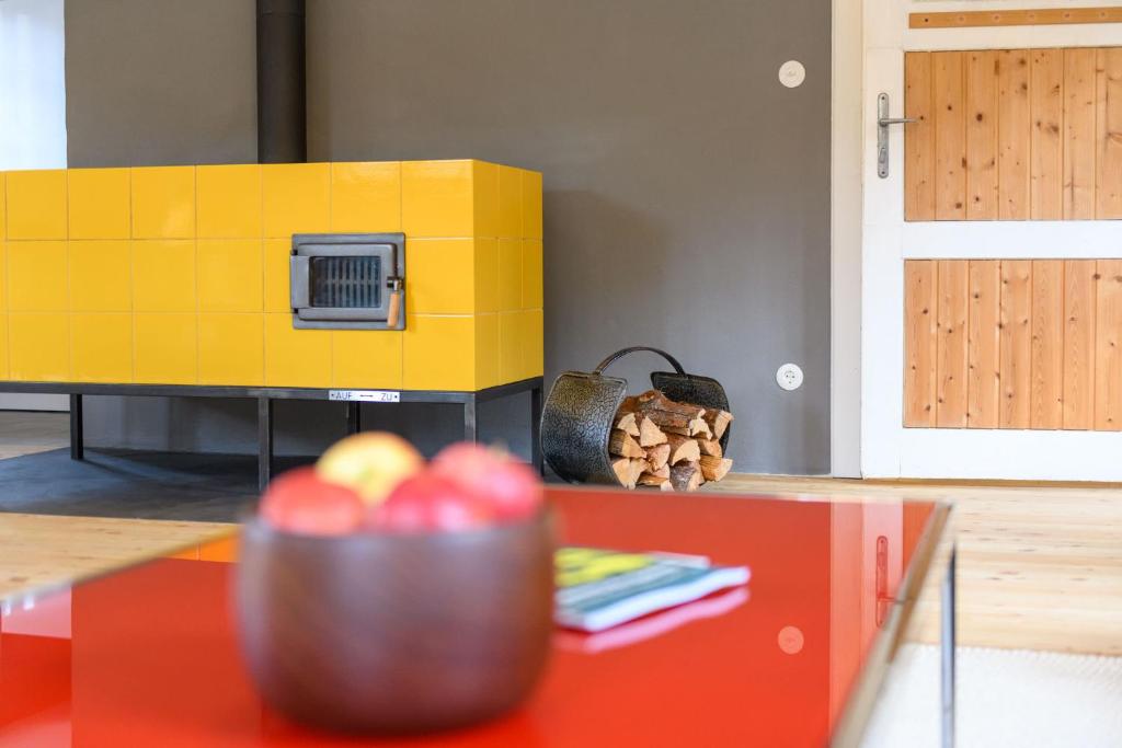 Una cocina o cocineta en Seehaus Walster10