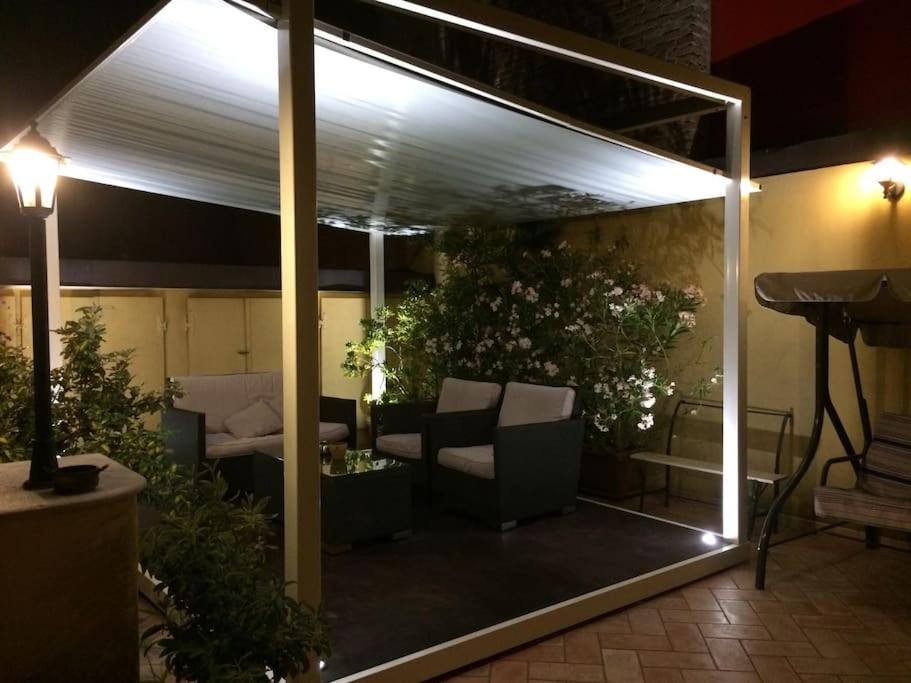 A seating area at Locanda Modigliani