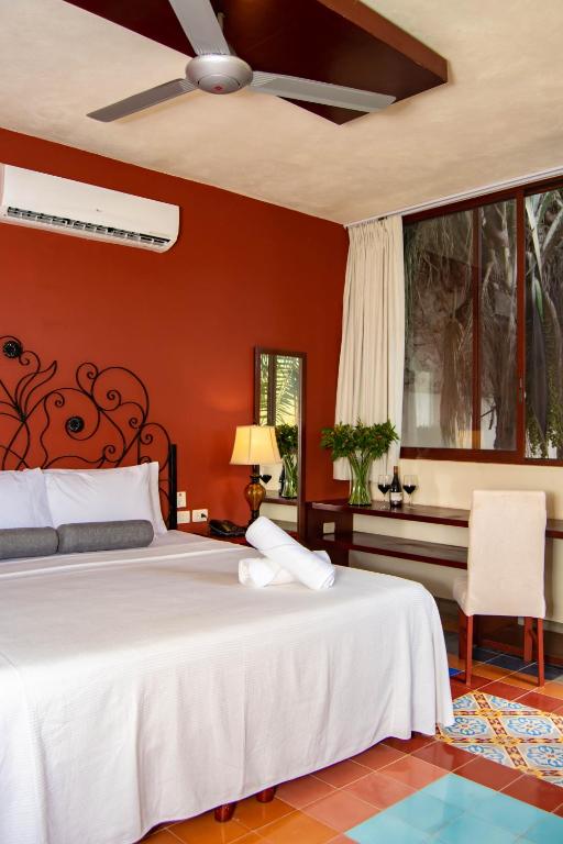 Posteľ alebo postele v izbe v ubytovaní Art 57 Hotel - Adults Only