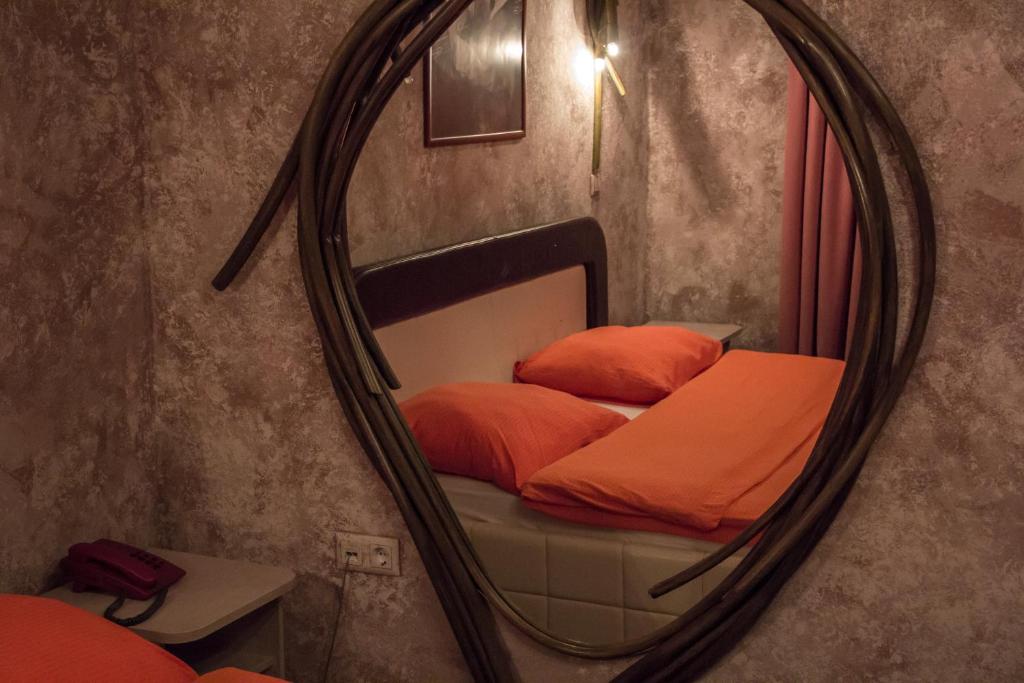 Postel nebo postele na pokoji v ubytování Motel Dani