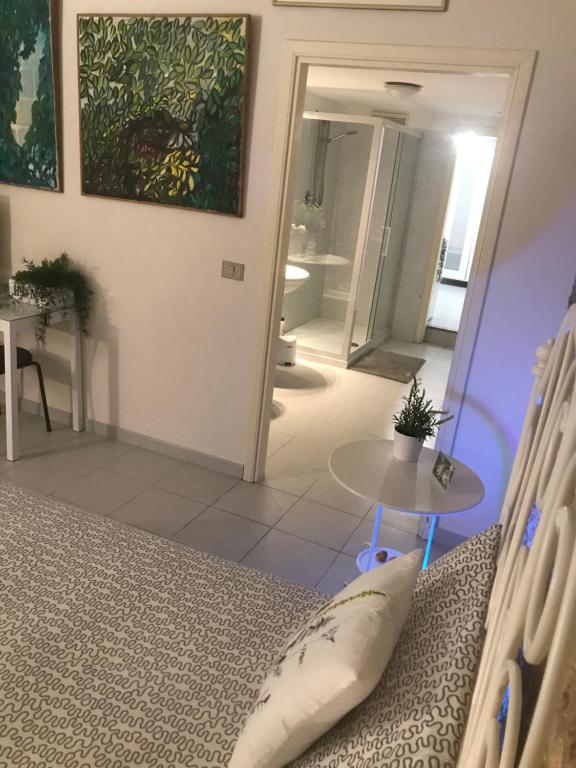 Posezení v ubytování Stella del centro