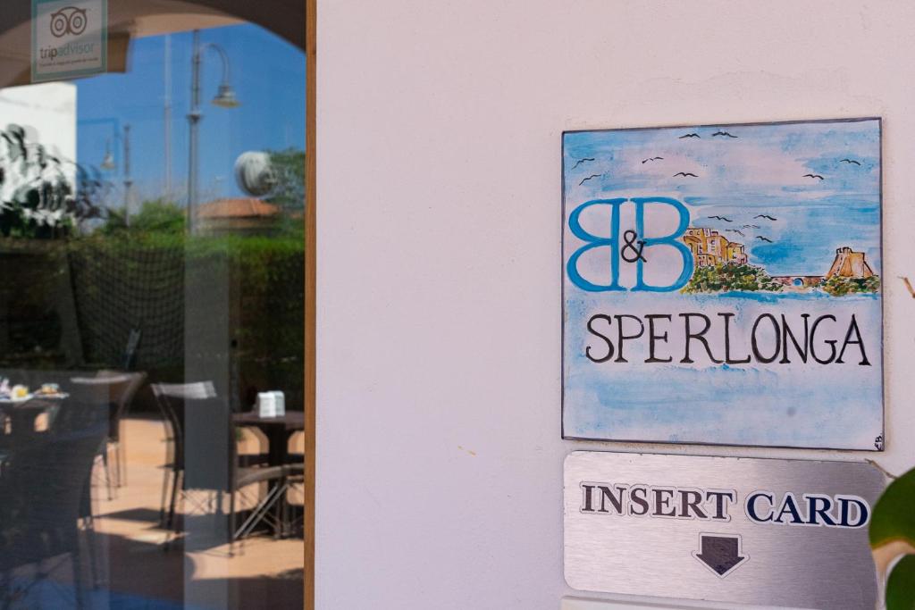 Certifikát, hodnocení, plakát nebo jiný dokument vystavený v ubytování B&B Sperlonga