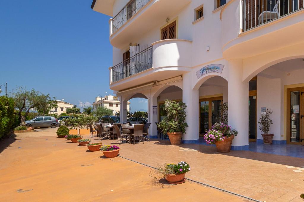 Balkón nebo terasa v ubytování B&B Sperlonga