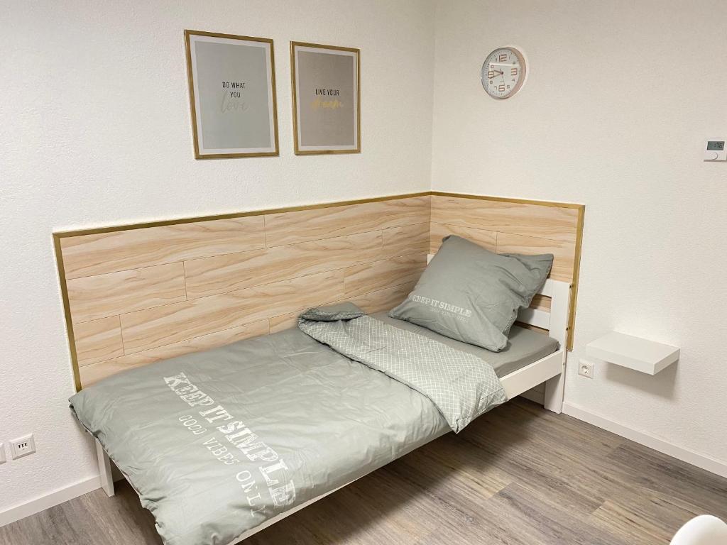 Postel nebo postele na pokoji v ubytování Little sweet appartment