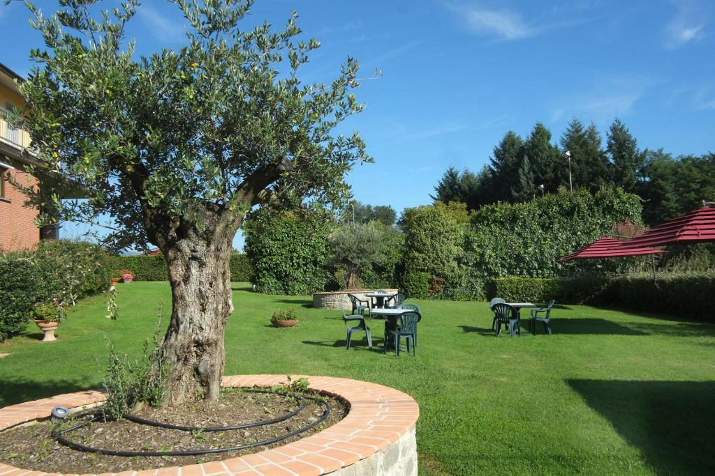 Zahrada ubytování Park Hotel La Pineta