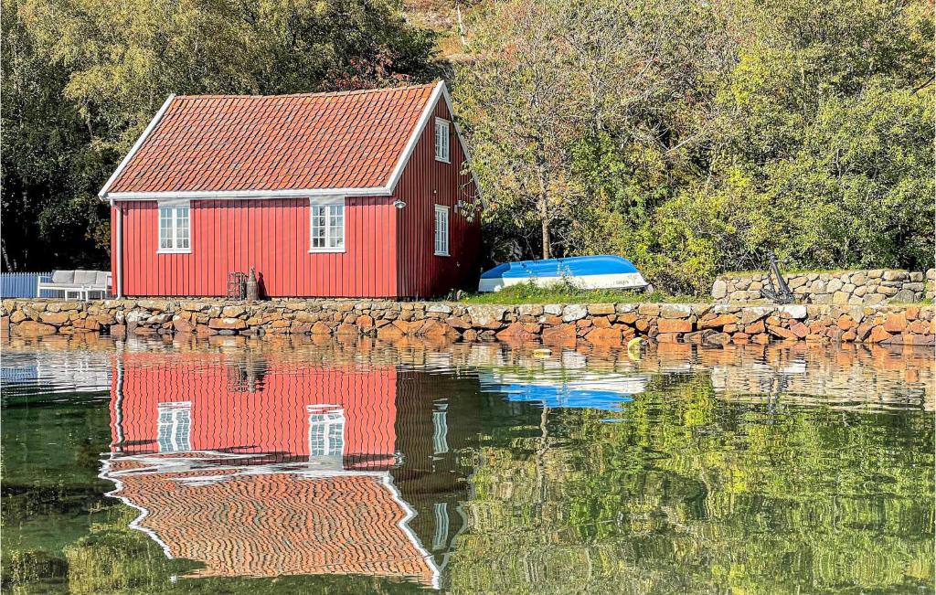 Nice home in Farsund with 2 Bedrooms