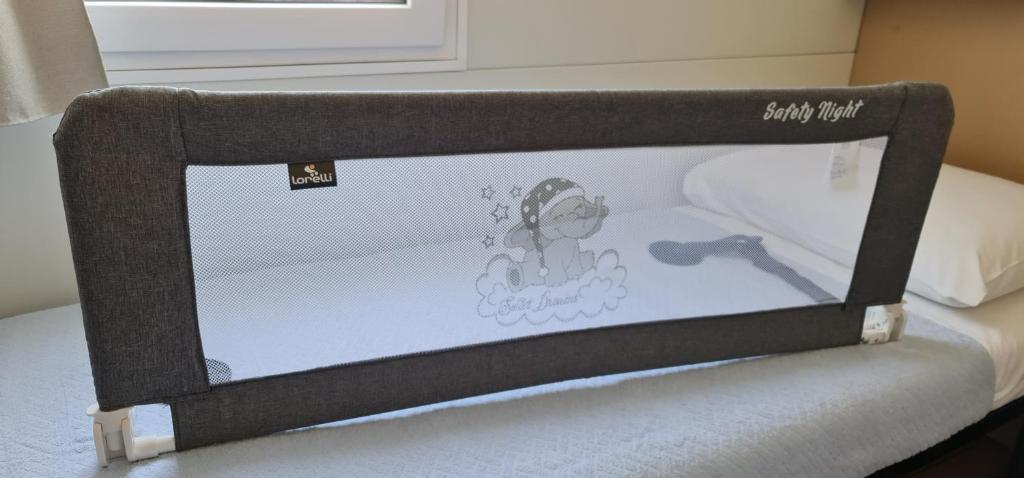 Postel nebo postele na pokoji v ubytování Mobile home Andreana