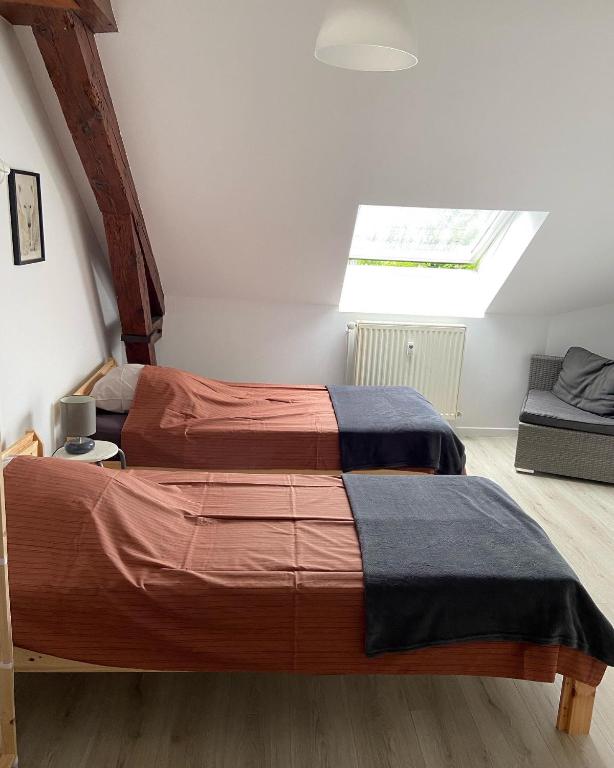 Postel nebo postele na pokoji v ubytování COSY APPART