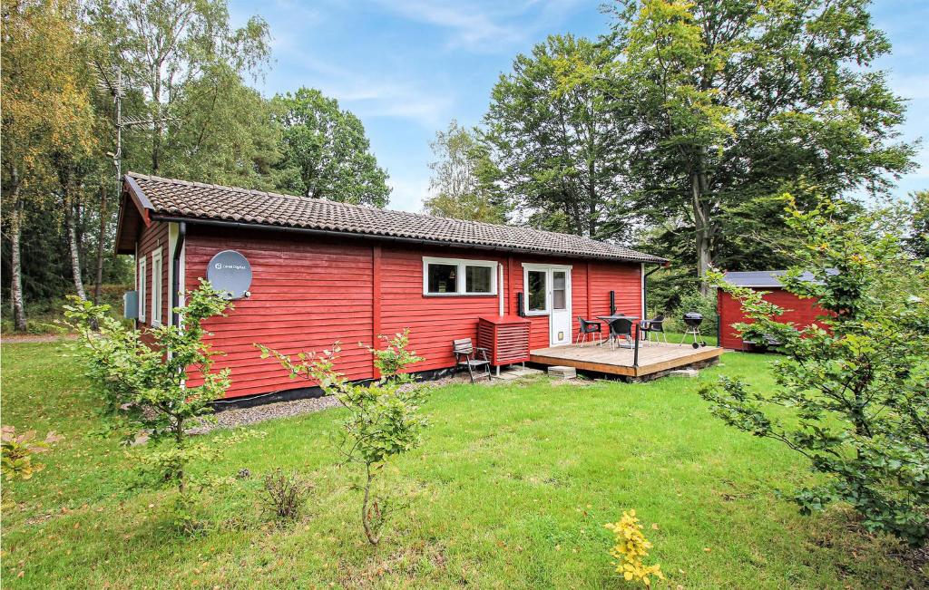 Zahrada ubytování 4 Bedroom Beautiful Home In Perstorp