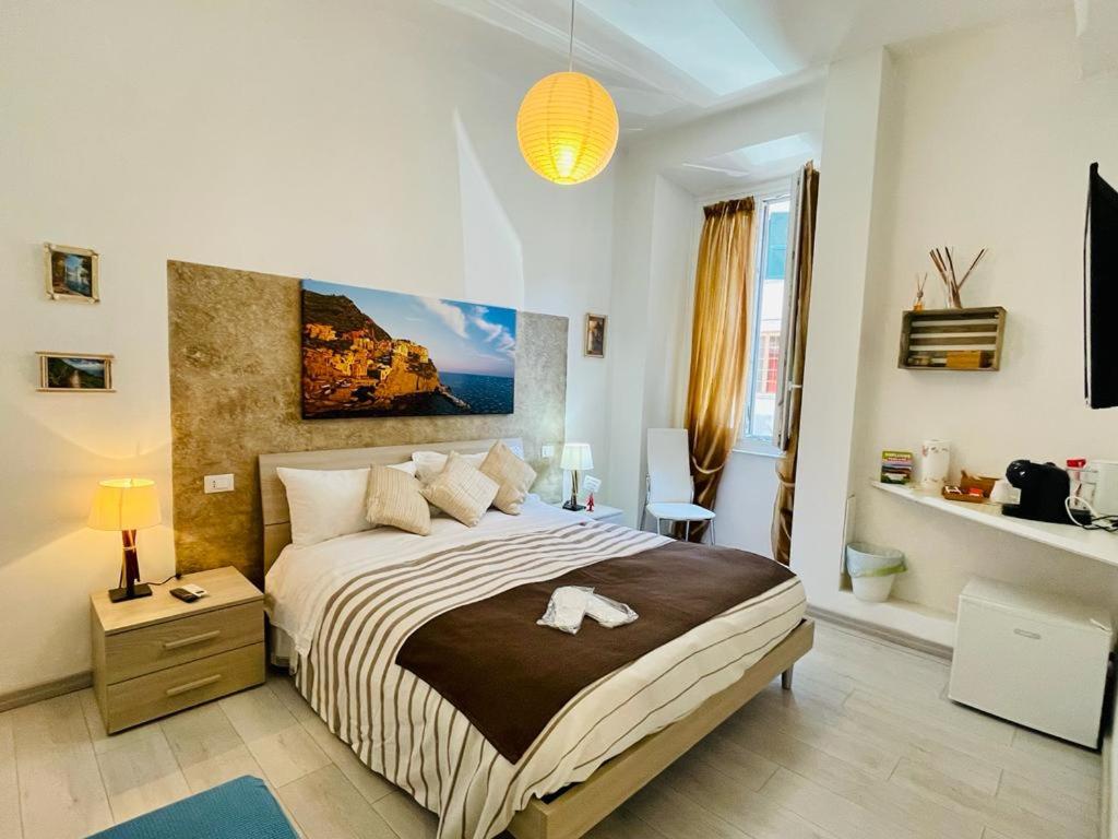 Postel nebo postele na pokoji v ubytování Appunti Di Viaggio Guesthouse