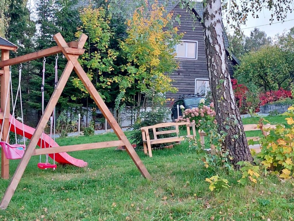 Detský kútik v ubytovaní Willa Mała Beskidzka