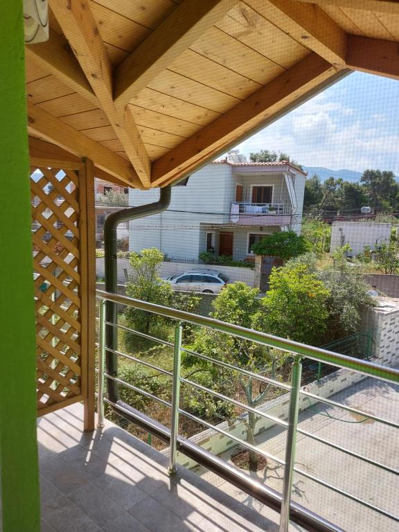 Balkón nebo terasa v ubytování Vila Green Relax