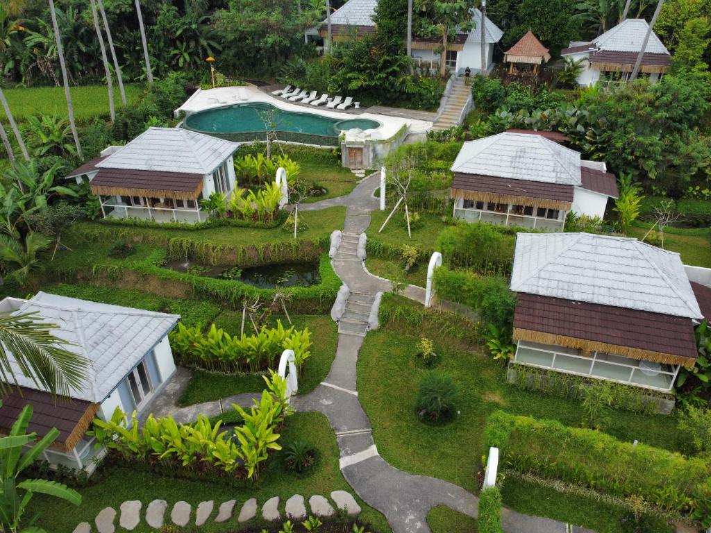 Zahrada ubytování Hot Stone Club Ubud