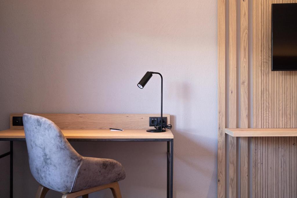 TV a/nebo společenská místnost v ubytování Hotel Post